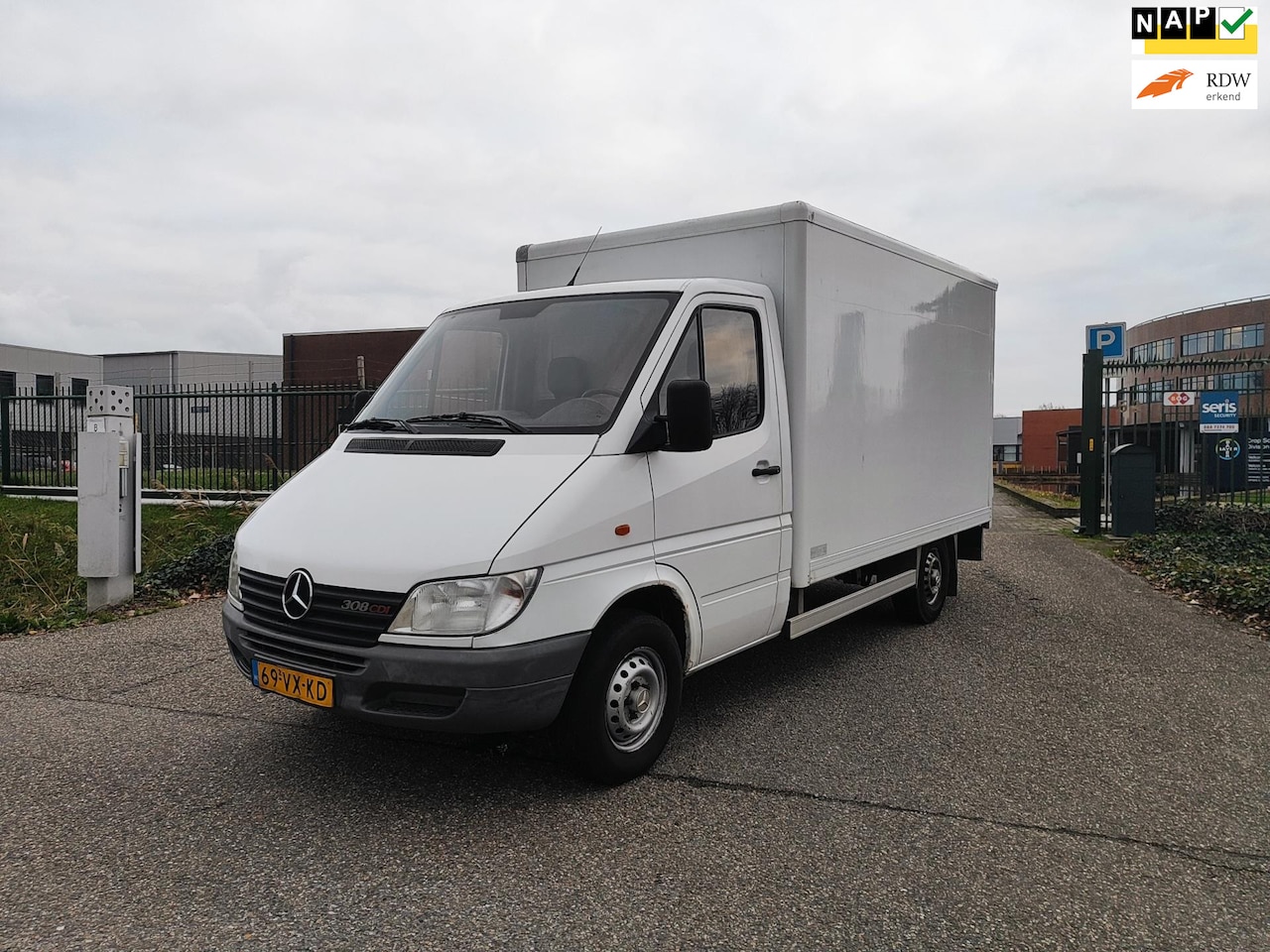 Mercedes-Benz Sprinter - 308 CDI 2.2 355 Bakwagen! Apk! Nap!!! - AutoWereld.nl