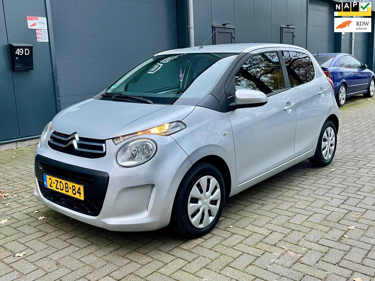 Citroën C1 - 1.0 e-VTi Feel NAP AIRCO CARPLAY BLUETOOTH USB AUX MF STUUR LED - AutoWereld.nl