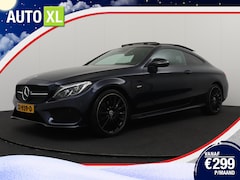 Mercedes-Benz C-klasse Coupé - 180 Aut. AMG Night Pano-dak Carplay Camera