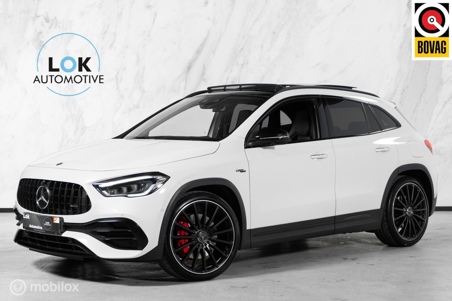 Mercedes-Benz GLA-Klasse - AMG 45 S 4MATIC+ PANO|MEMORY|BURM|KUIPST|360CAMERA - AutoWereld.nl
