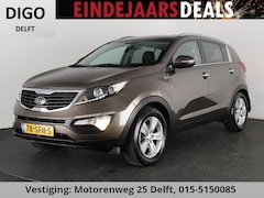 Kia Sportage - 2.0 X-EXCUTIVE 4WD PLUS PACK AUTOMAAT 1600 KG TREKKEN.LEDER.PDC.LMV. GOED ONDERHOUDEN