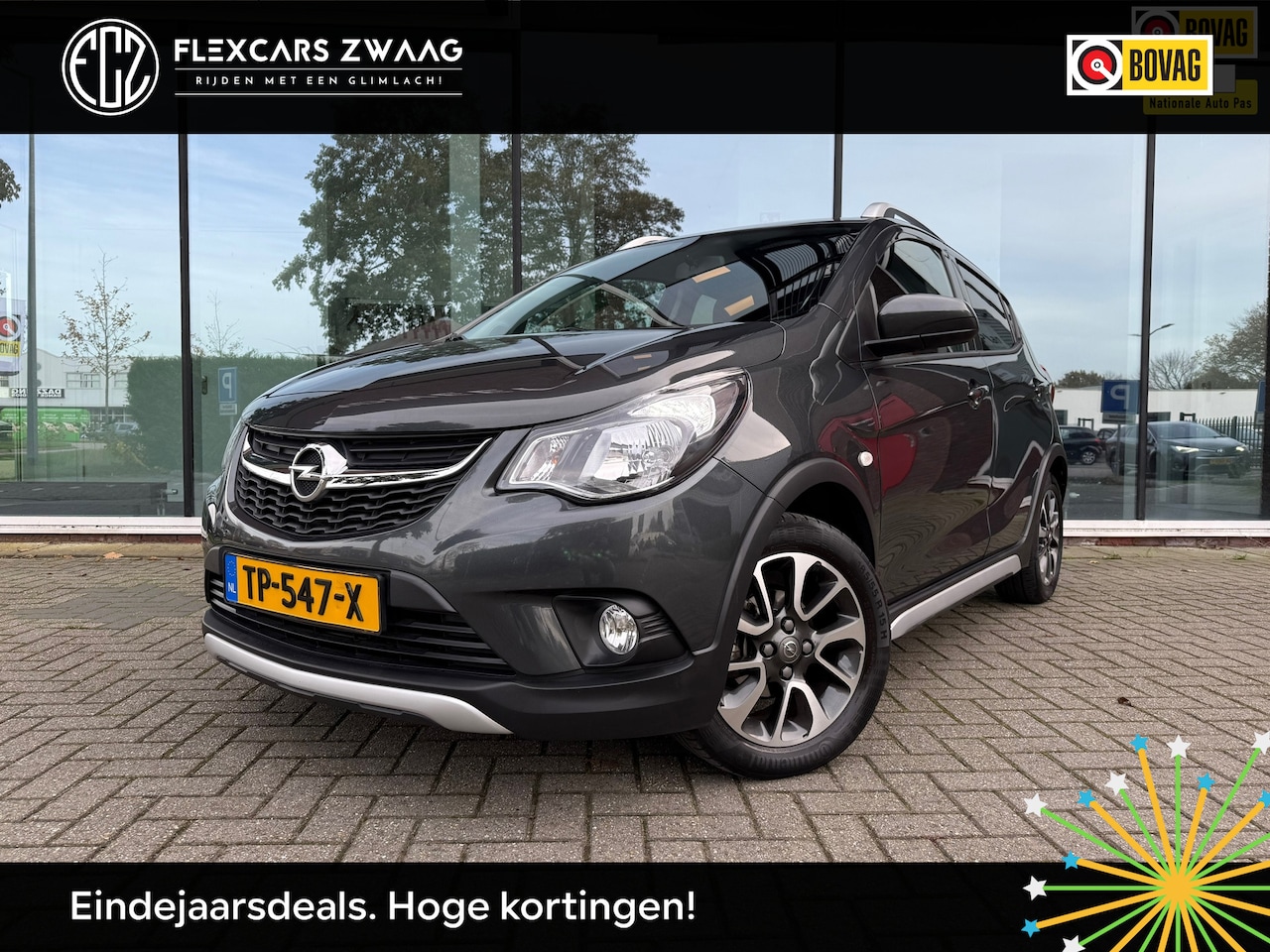 Opel Karl - 1.0 Rocks Online Edition - Automaat - Navi - Airco - Parkeerhulp - Org.NL - AutoWereld.nl