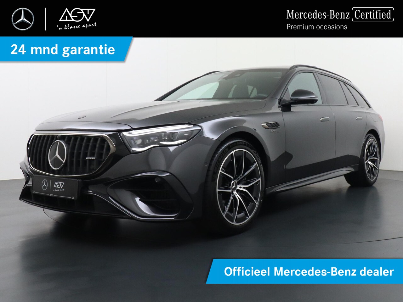 Mercedes-Benz E-klasse Estate - AMG 53 4MATIC+ Plugin hybride | Panorama dak | Trekhaak | MBUX superscreen - AutoWereld.nl