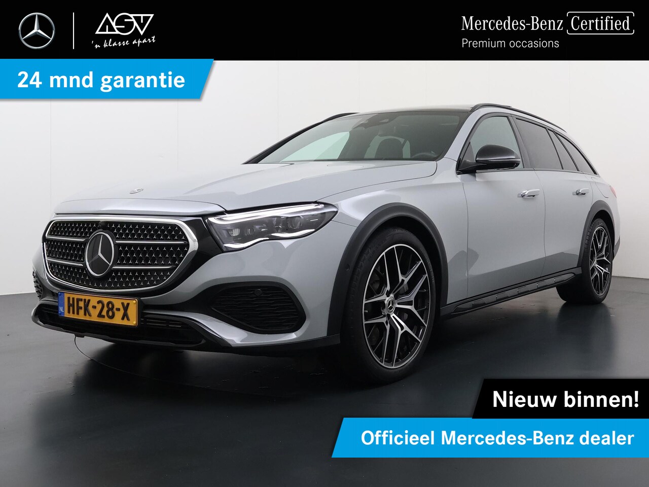 Mercedes-Benz E-klasse All-Terrain - 300 de 4MATIC All-Terrain Hyperscreen, Nappa lederen bekleding, Panoramadak, Wegklapbare t - AutoWereld.nl