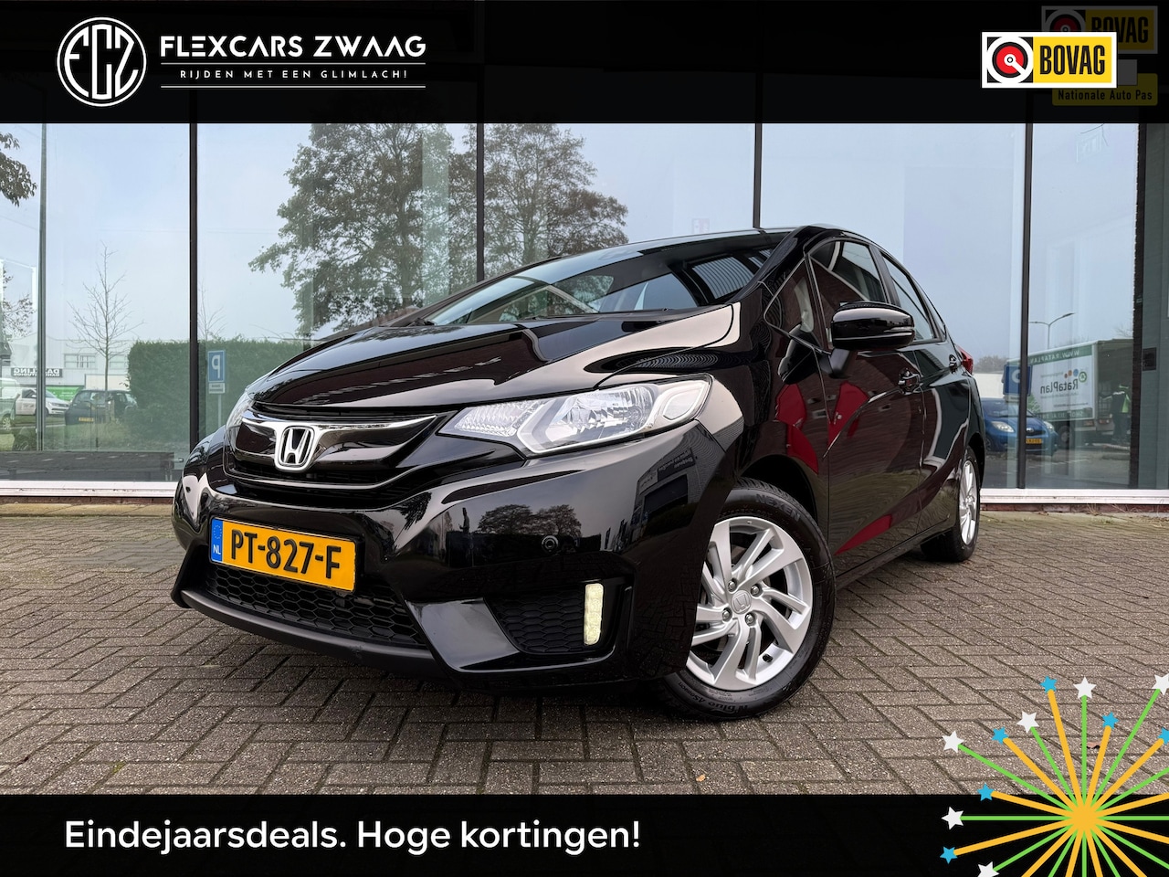 Honda Jazz - 1.3 i-VTEC Comfort - Automaat - Navi - Parkeerhulp- Org.NL - AutoWereld.nl