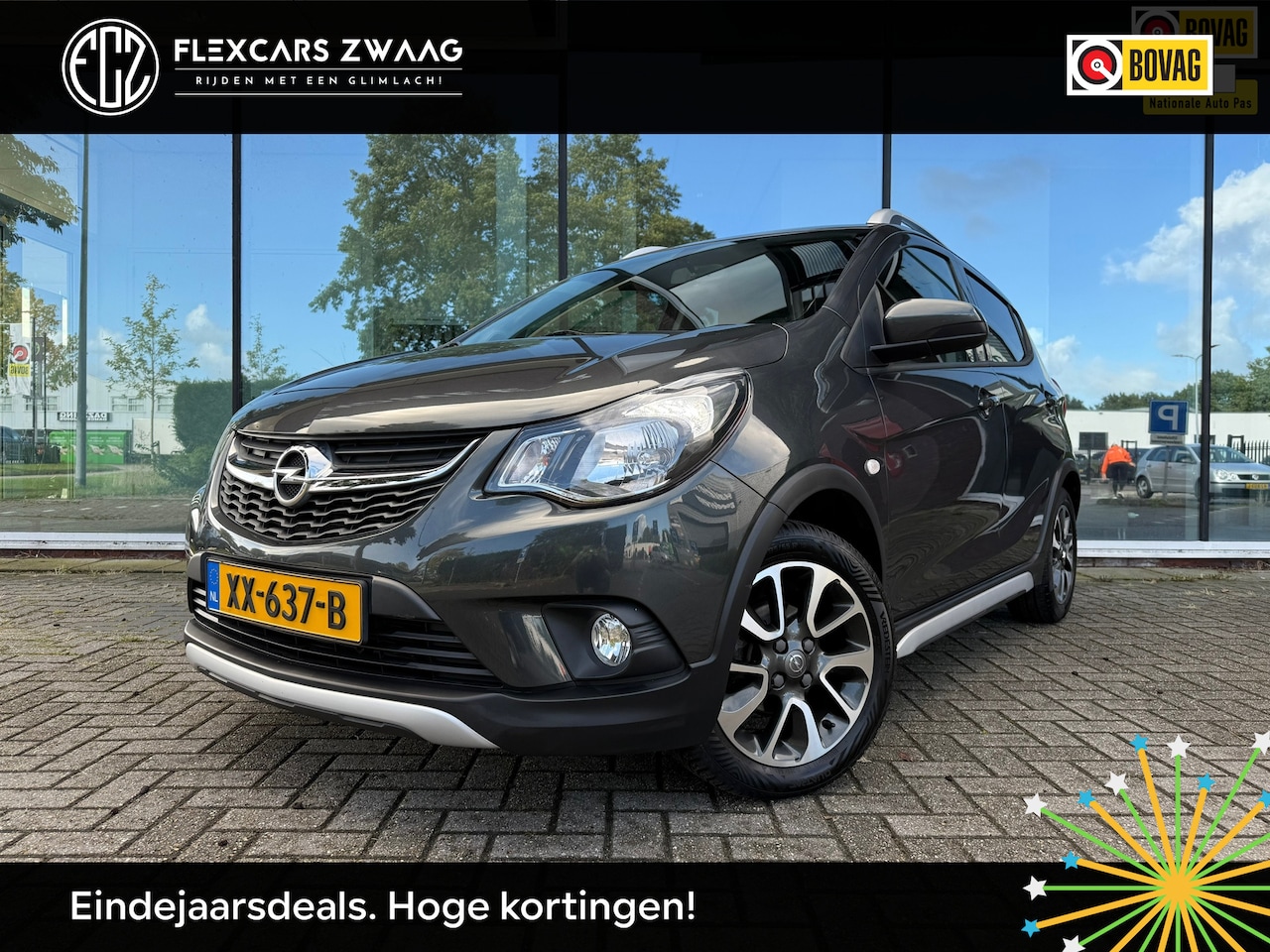 Opel Karl - 1.0 Rocks Online Edition - Airco - Navi - Parkeerhulp - Org.NL - AutoWereld.nl