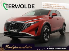 Nissan Qashqai - 1.3 MHEV N-Connecta | €2.500 Vorraadvoordeel | Panodak| STOEL, Stuur, stoel, voorruitverwa