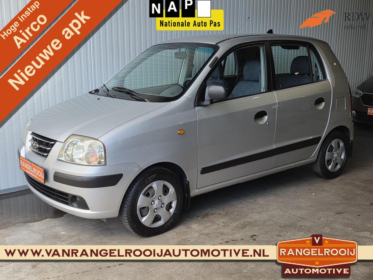 Hyundai Atos - 1.1i Active Cool 1.1i Active Cool, airco, cv, 4-seiz.banden, compl. historie - AutoWereld.nl