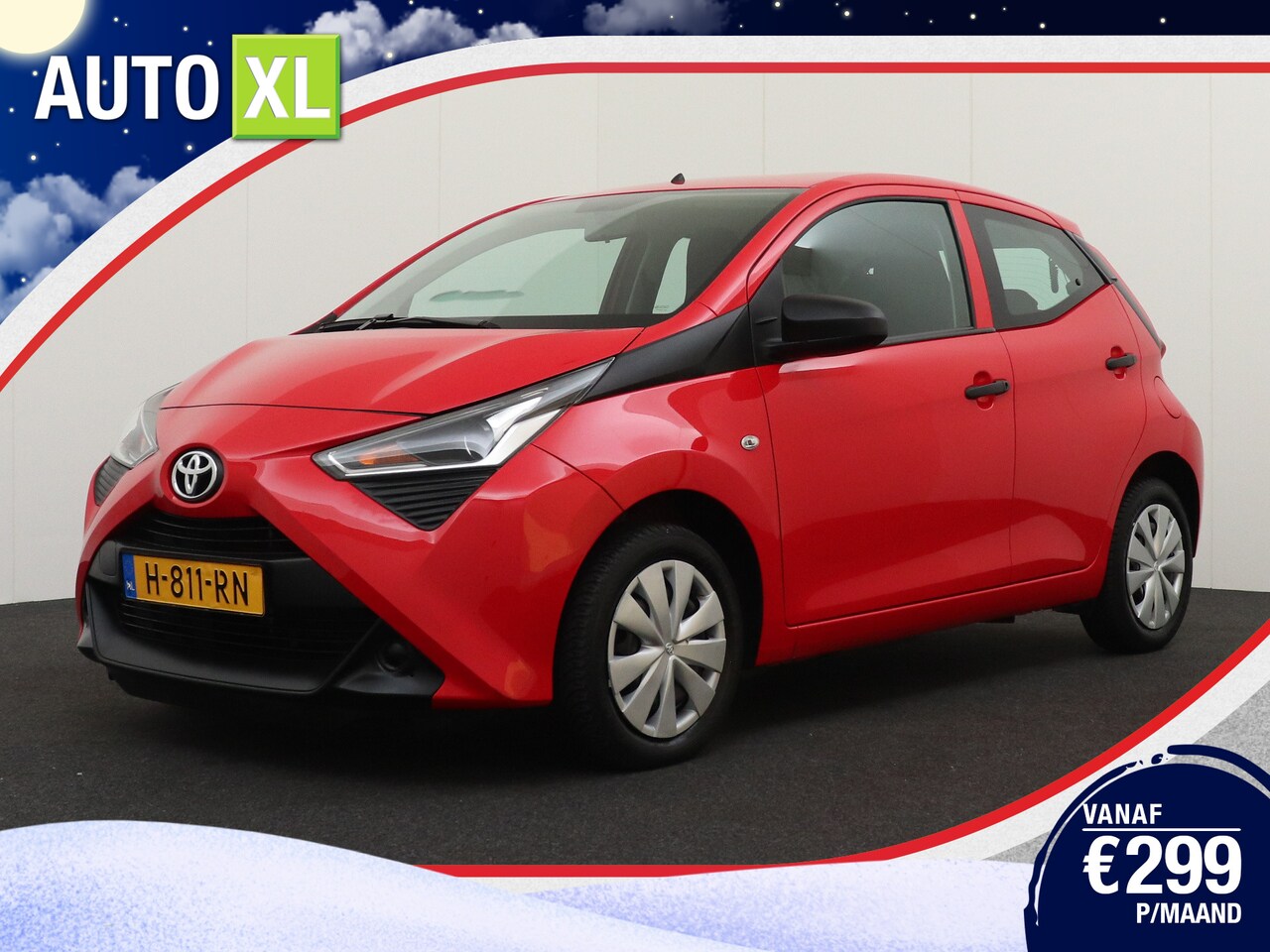Toyota Aygo - 1.0 VVT-i X-fun Bluetooth Airco LED - AutoWereld.nl
