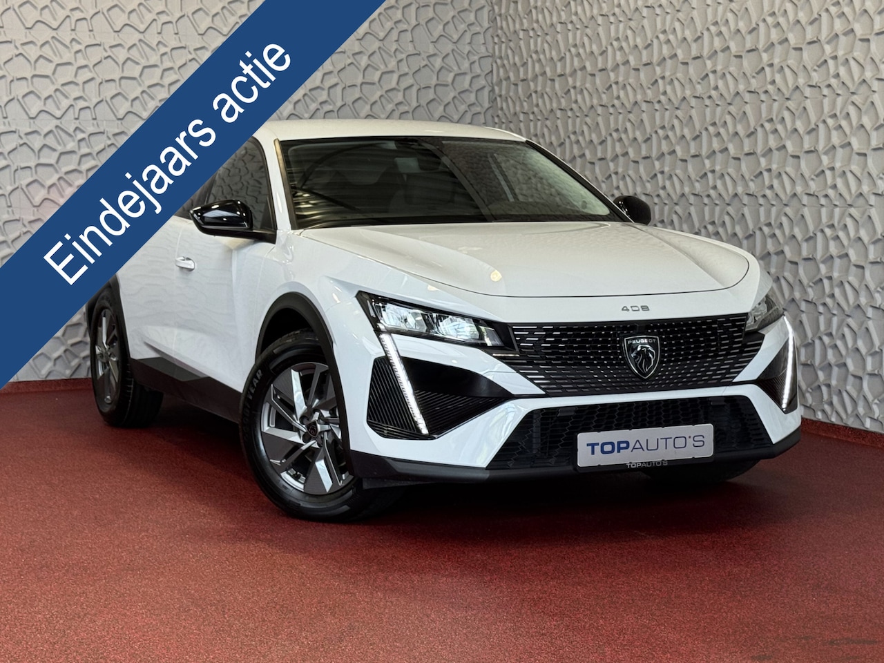 Peugeot 408 - ALLURE 130 PK COMFORT XL.NAVI 180. CAMERA LED HALF LEER - AutoWereld.nl