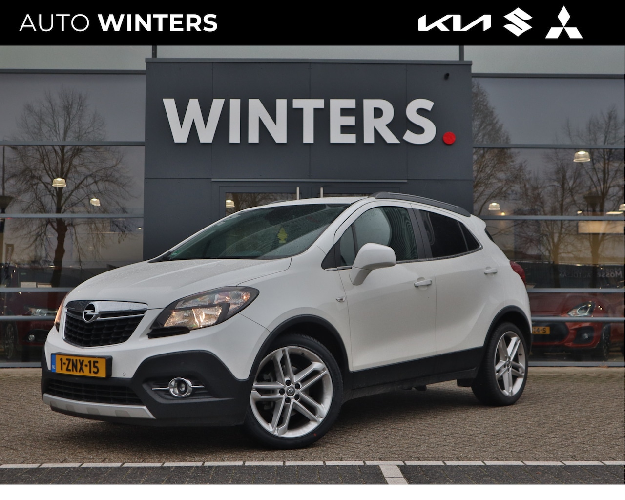 Opel Mokka - 1.4 T Cosmo Innovation Navigatie | Stoelverwarming | Bluetooth | Leder | Schuifdak - AutoWereld.nl