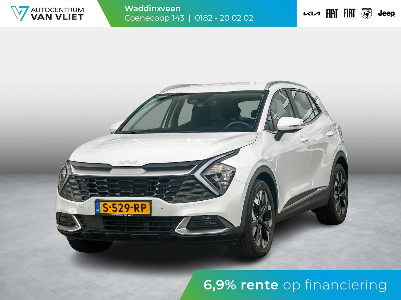 Kia Sportage - 1.6 T-GDi Plug-in Hybrid AWD DynamicLine | 19''LM | Carplay | Navi | PHEV  | - AutoWereld.nl