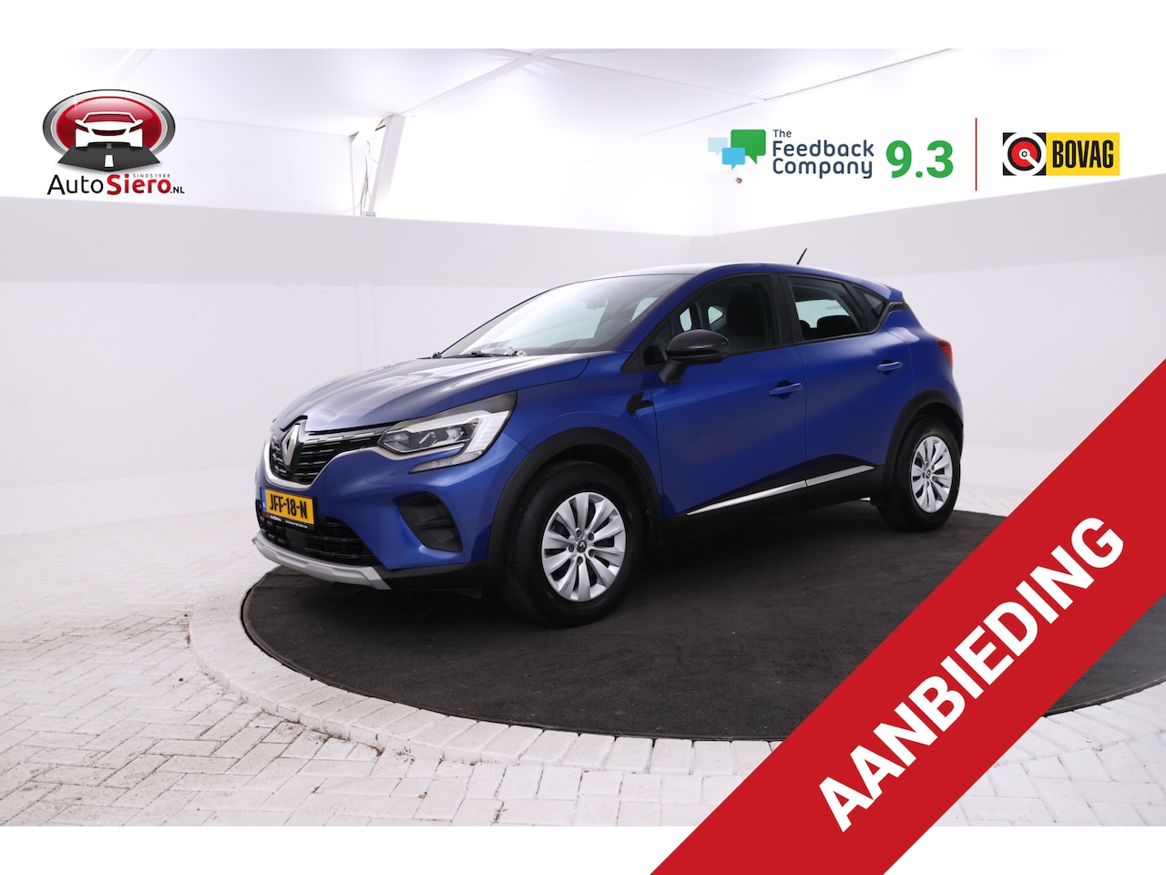 Renault Captur - 1.0 TCe 100 Zen Navigatie, Airco, lmv, - AutoWereld.nl