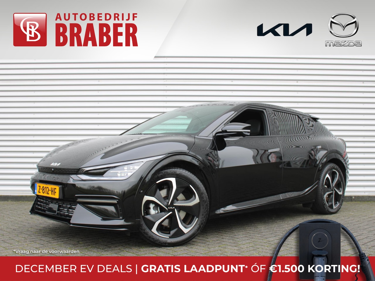 Kia EV6 - GT-Line 77.4 kWh | 20" LM | Airco | Navi | Leer | Camera | Cruise | BTW auto | 17% bijtell - AutoWereld.nl