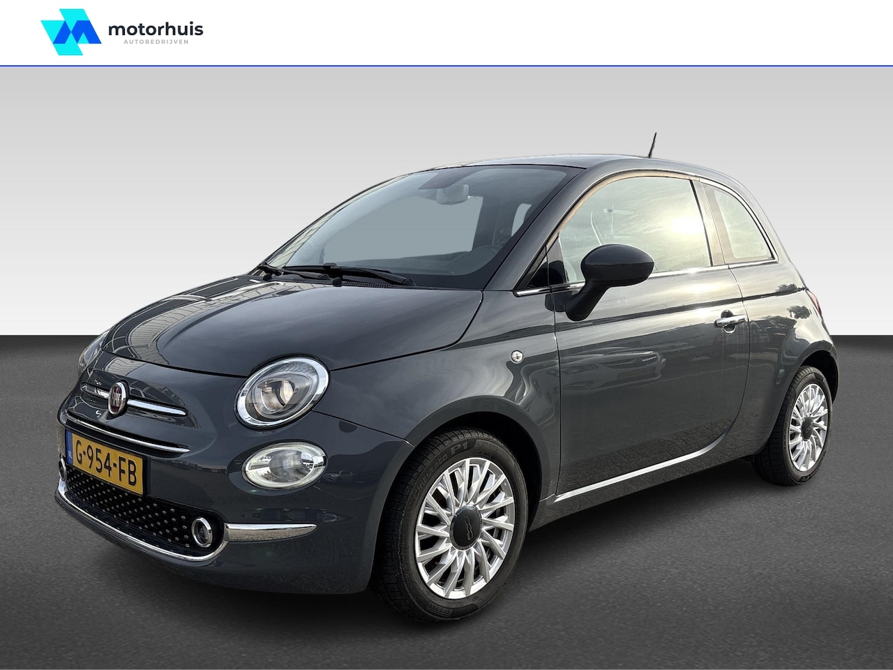 Fiat 500 - TURBO 85PK LOUNGE PANO PDC AIRCO NAP - AutoWereld.nl