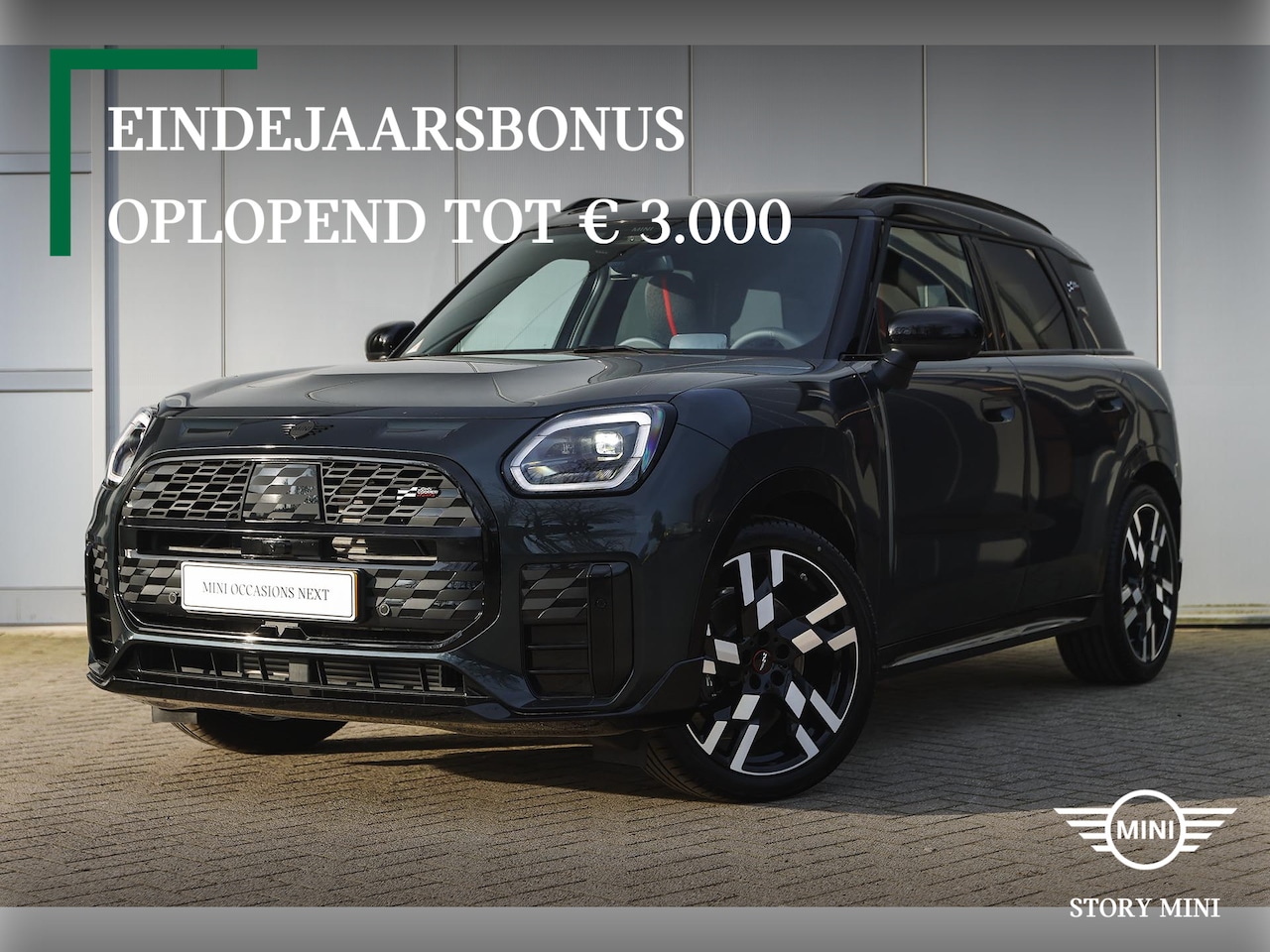 MINI Countryman - C Automaat / John Cooper Works / Pakket L / 20" JCW Flag Spoke 2-tone - AutoWereld.nl