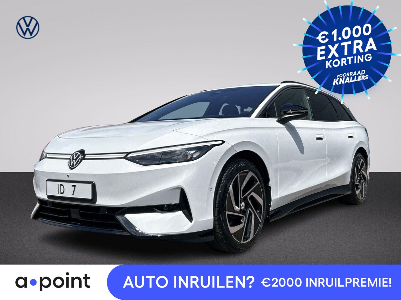 Volkswagen ID.7 Tourer - Pro Business 77 kWh accu, 210 kW / 286 pk Variant - AutoWereld.nl