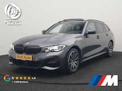 BMW 3-serie Touring - 320e M Sport Plug In Hybrid 204pk Dealer O.H. PHEV | Trekhaak Af Fabriek | Panodak | Adapt