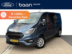 Ford Transit Custom - 300 2.0 TDCI L2H1 Limited DC | Camera | Leren Bekleding | 5 Zits | Adaptive Cruise Control