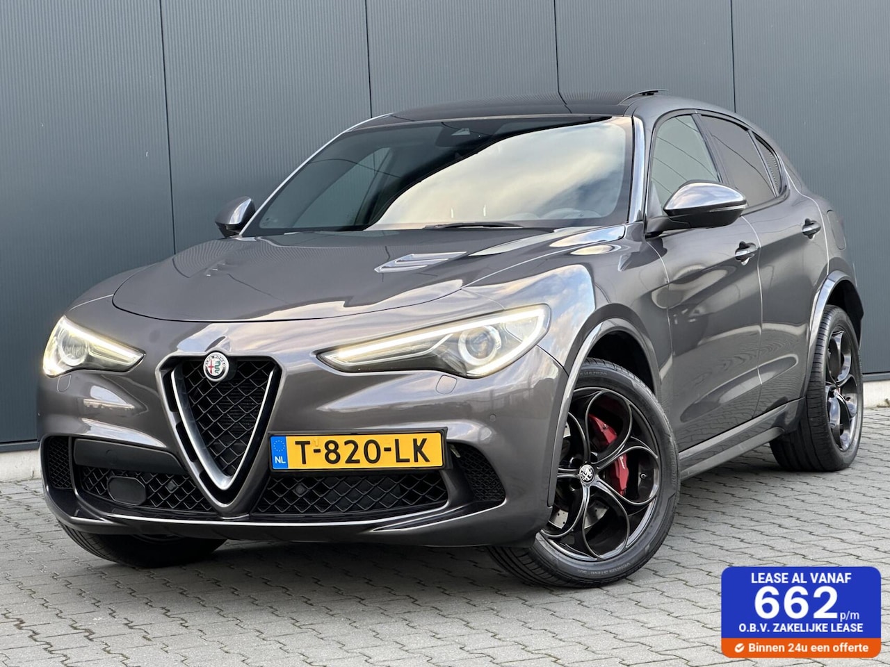 Alfa Romeo Stelvio - 2.9 V6 AWD Quadrifoglio 510PK - Pano - Harman/Kardon - Adaptive - AutoWereld.nl