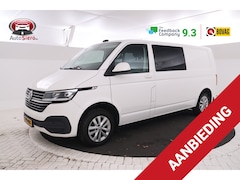 Volkswagen Transporter - 2.0 TDI DC L1H1 26 Dubbel cabine, Volleder, Navigatie
