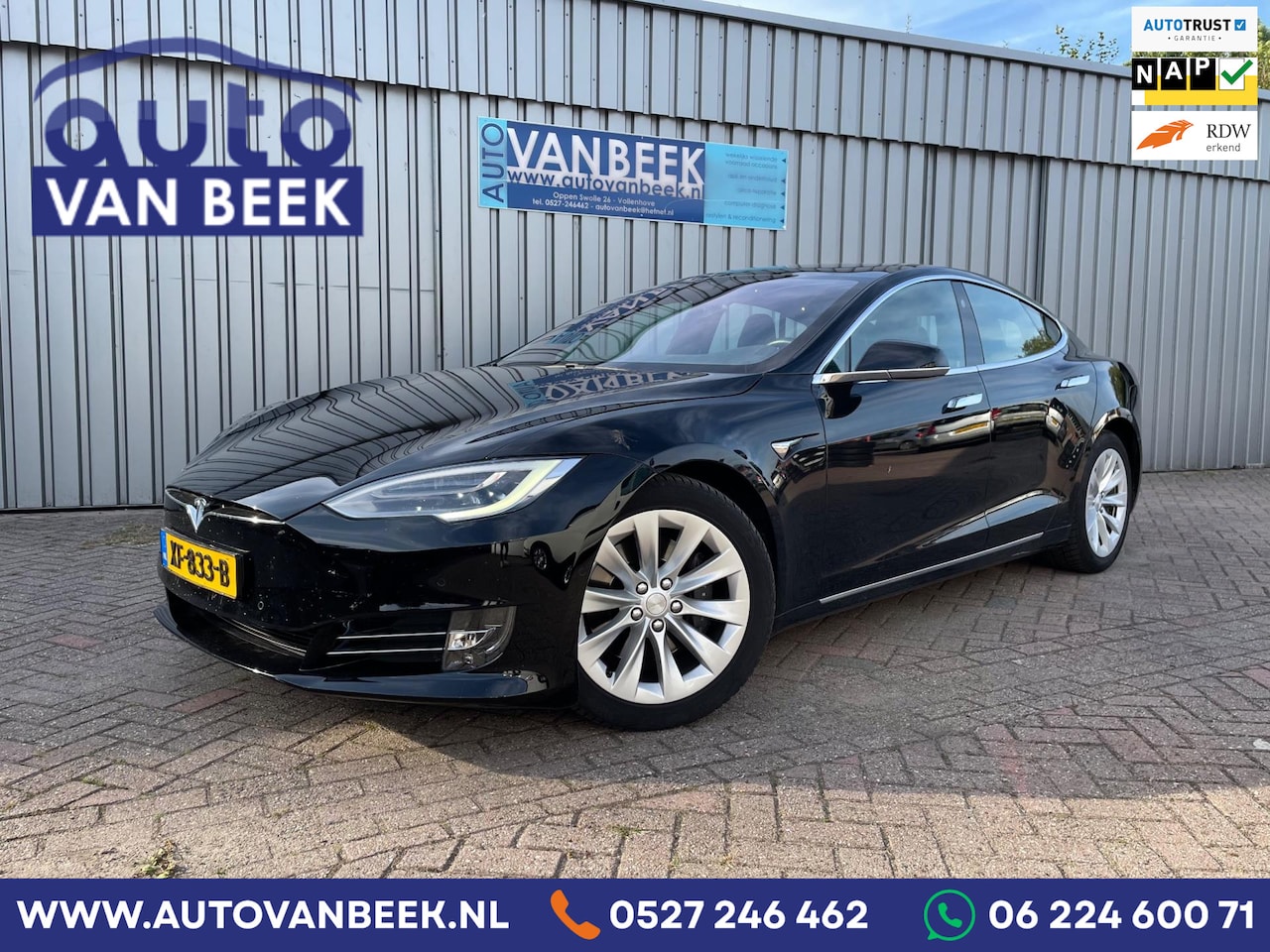 Tesla Model S - 75D Base AWD|AutoPilot|Leder|BTW - AutoWereld.nl