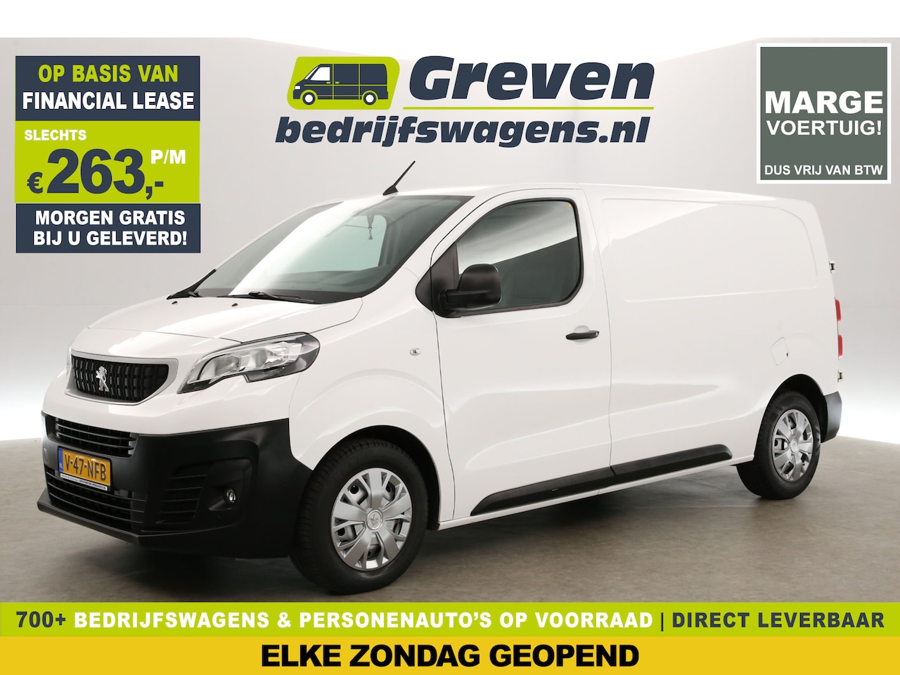 Peugeot Expert - BlueHdi L2H1 | MARGE | Airco | Cruise | Parkeersensoren | Elektrpakket - AutoWereld.nl