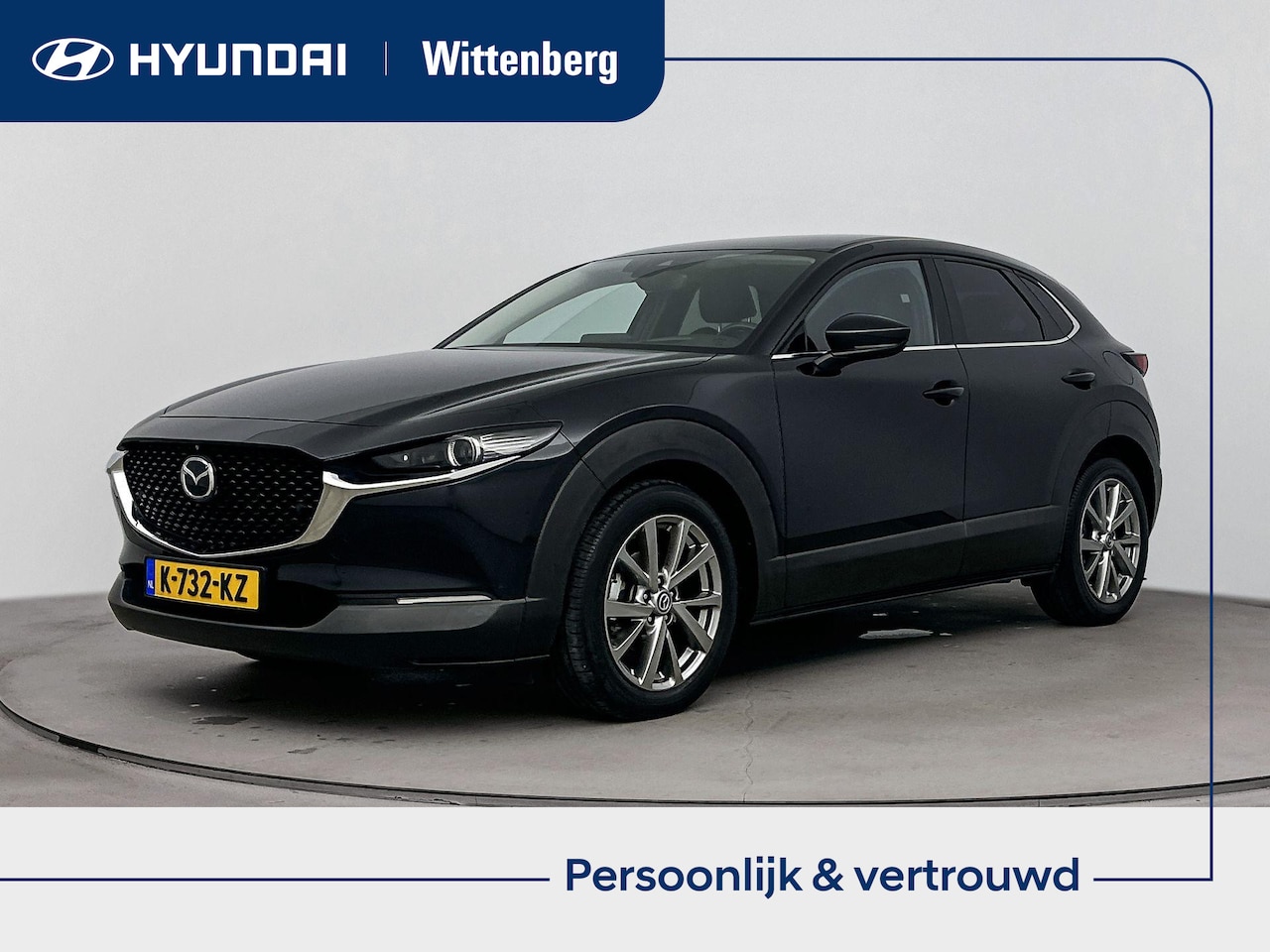 Mazda CX-30 - 2.0 e-SkyActiv-X M Hybrid Luxury | Trekhaak (1300kg) | Lederen bekleding | Navigatie | App - AutoWereld.nl