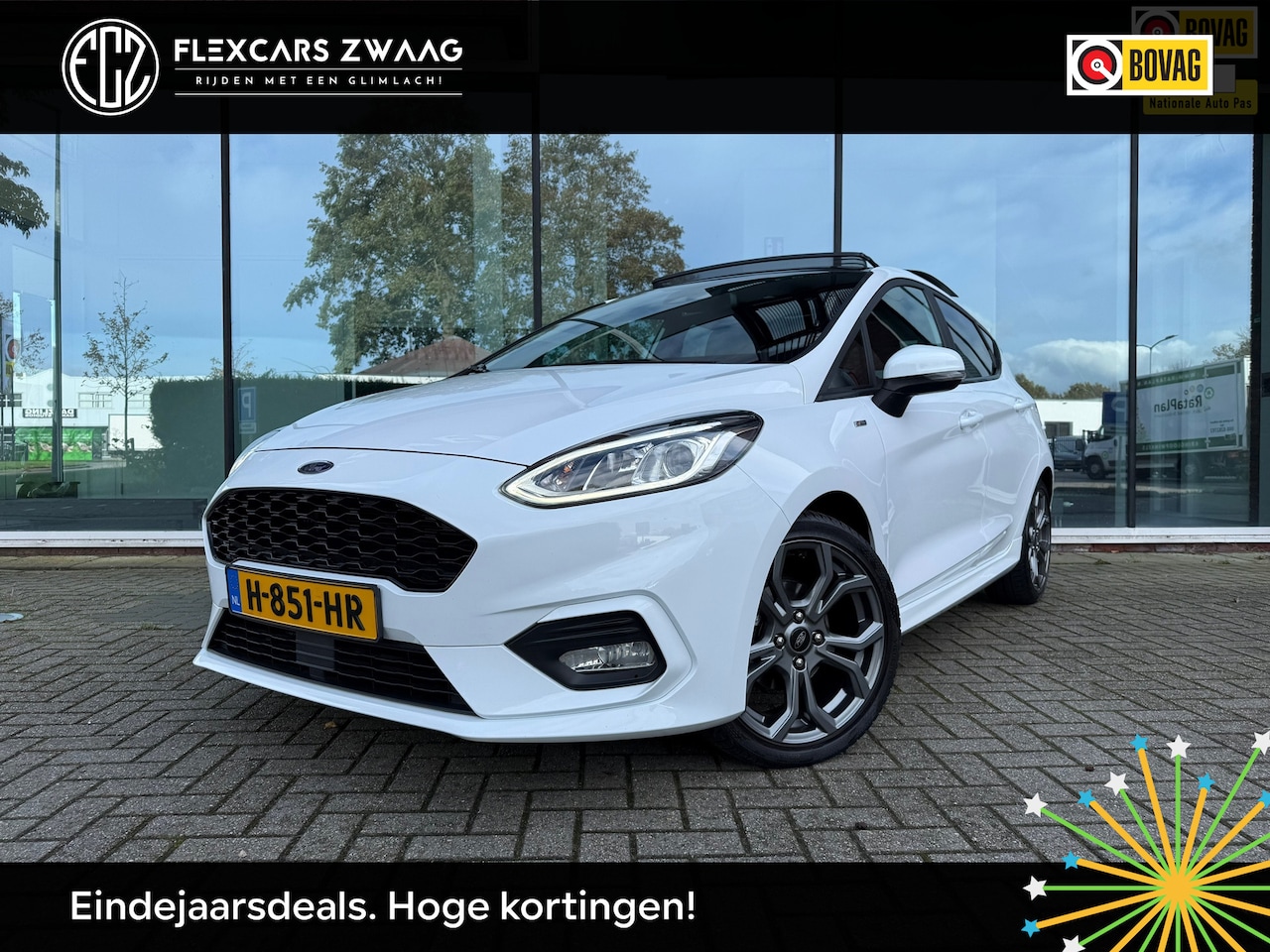 Ford Fiesta - 1.0 EcoBoost ST-Line - Pano/schuifdak - Navi - Winterpakket - Org.NL - AutoWereld.nl