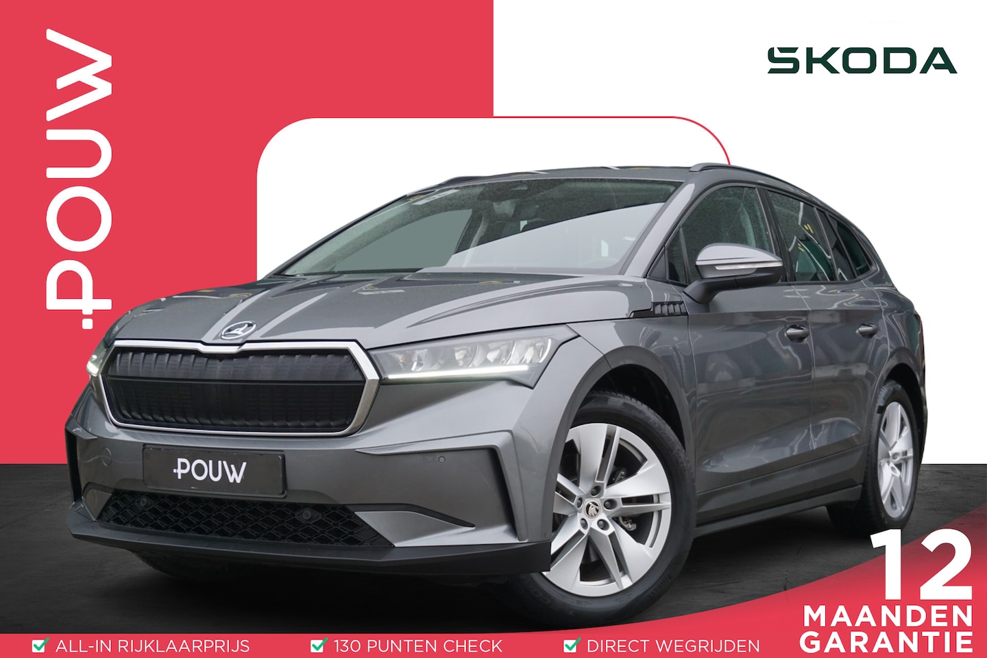 Skoda Enyaq iV - 60 180pk | Stoelverwarming | Achteruitrijcamera | Sfeerverlichting - AutoWereld.nl