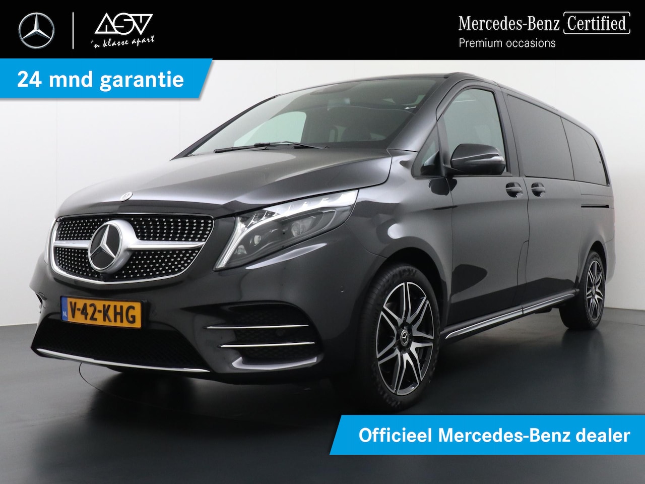 Mercedes-Benz V-klasse - 300d DC 4MATIC AMG / Avantgarde L2 | Panorama - Schuifdak | Trekhaak Afneembaar | 360° Cam - AutoWereld.nl