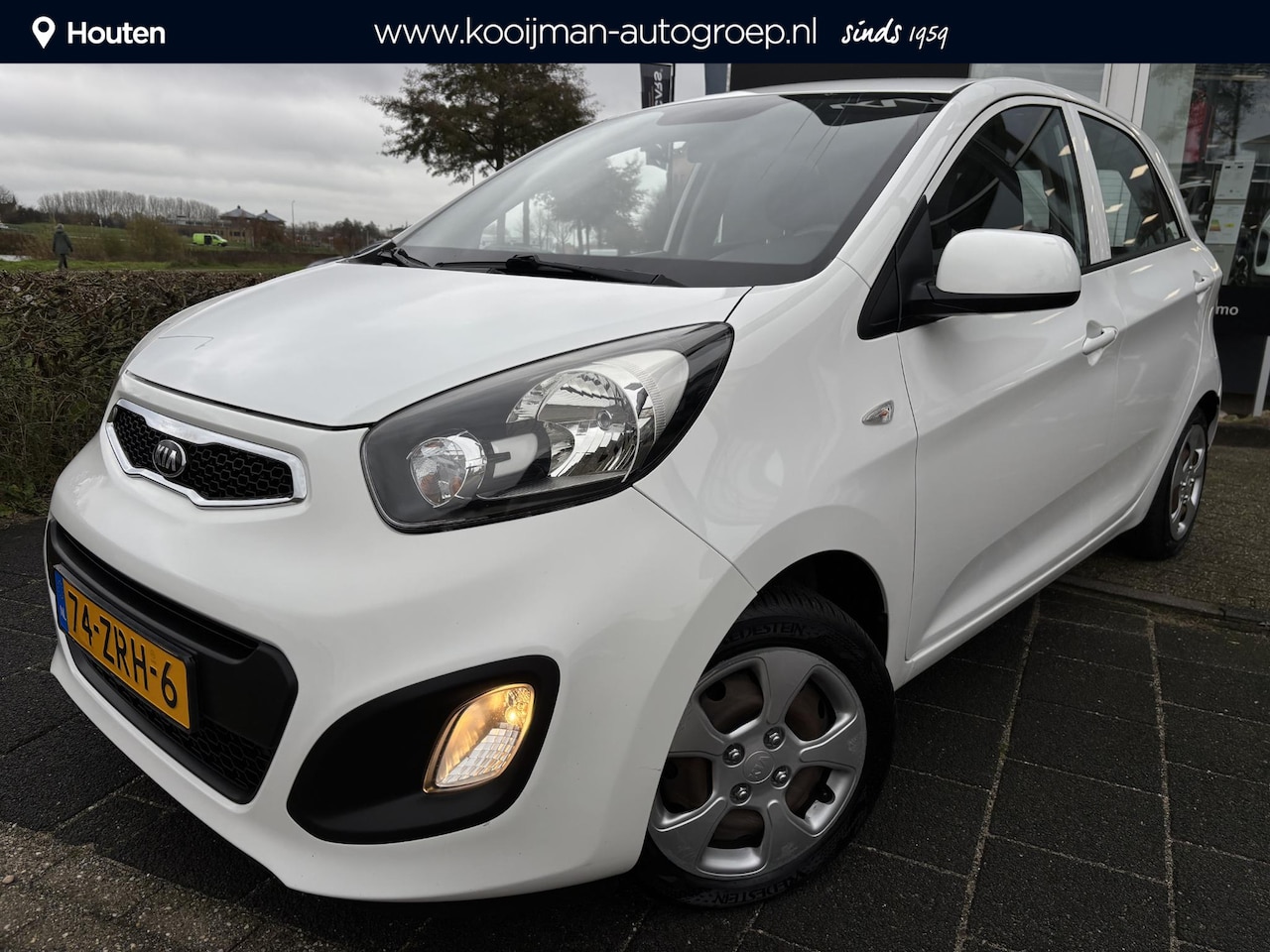 Kia Picanto - 1.2 CVVT ISG Comfort Pack 1.2 Motor! , Airco, Elektrische Ramen, Elektrische Spiegels, Rad - AutoWereld.nl