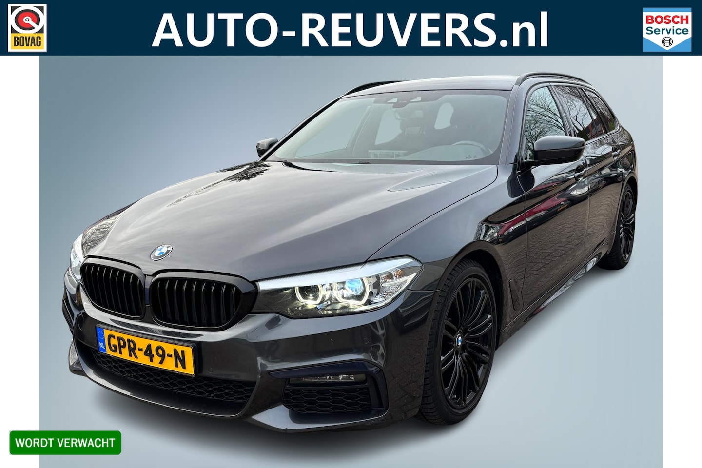 BMW 5-serie Touring - 520d M-Sport / LED / Navi / Leder / Cam - AutoWereld.nl