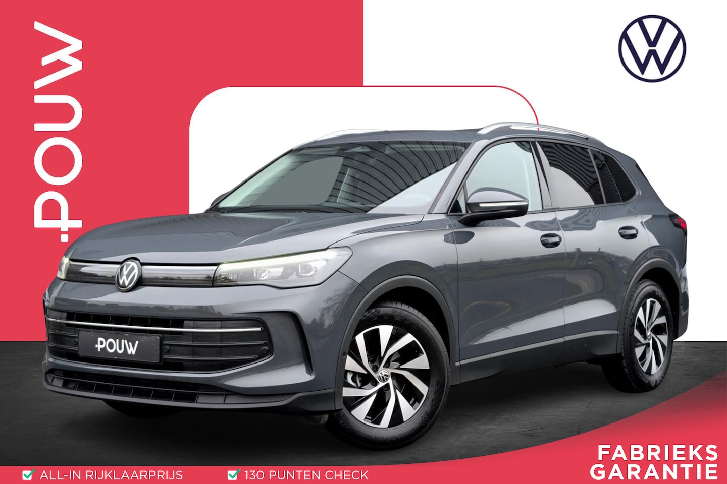 Volkswagen Tiguan - 1.5 eTSI 150pk DSG Life Edition | Panoramadak | Camera | App Connect - AutoWereld.nl