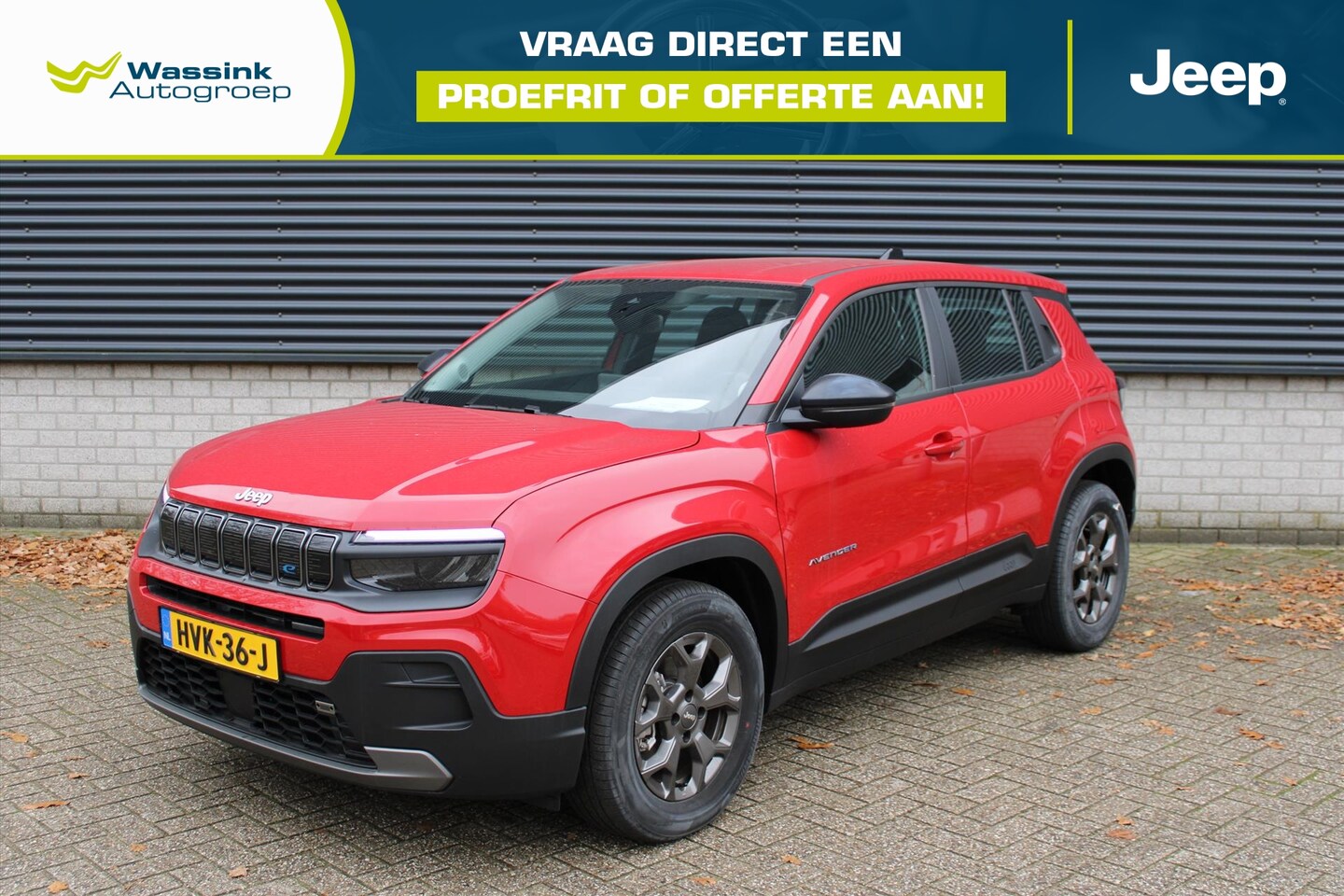 Jeep Avenger - Longitude 54 kWh 156pk I Winter Pack I Stoelverwarming I Parkeersensoren I Lichtmetalen Ve - AutoWereld.nl