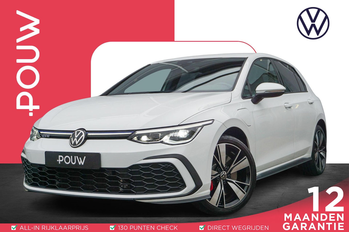 Volkswagen Golf - GTE 1.4 eHybrid 245pk DSG | Apple Carplay & Android Auto | Adaptive Cruise | Navigatie - AutoWereld.nl