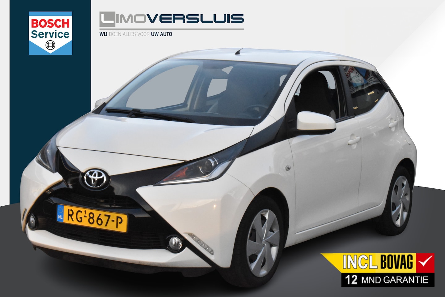 Toyota Aygo - 1.0 VVT-i x-play 2e Eigenaar | Navigatie | Camera | Airco | 12 mnd BOVAG garantie | - AutoWereld.nl