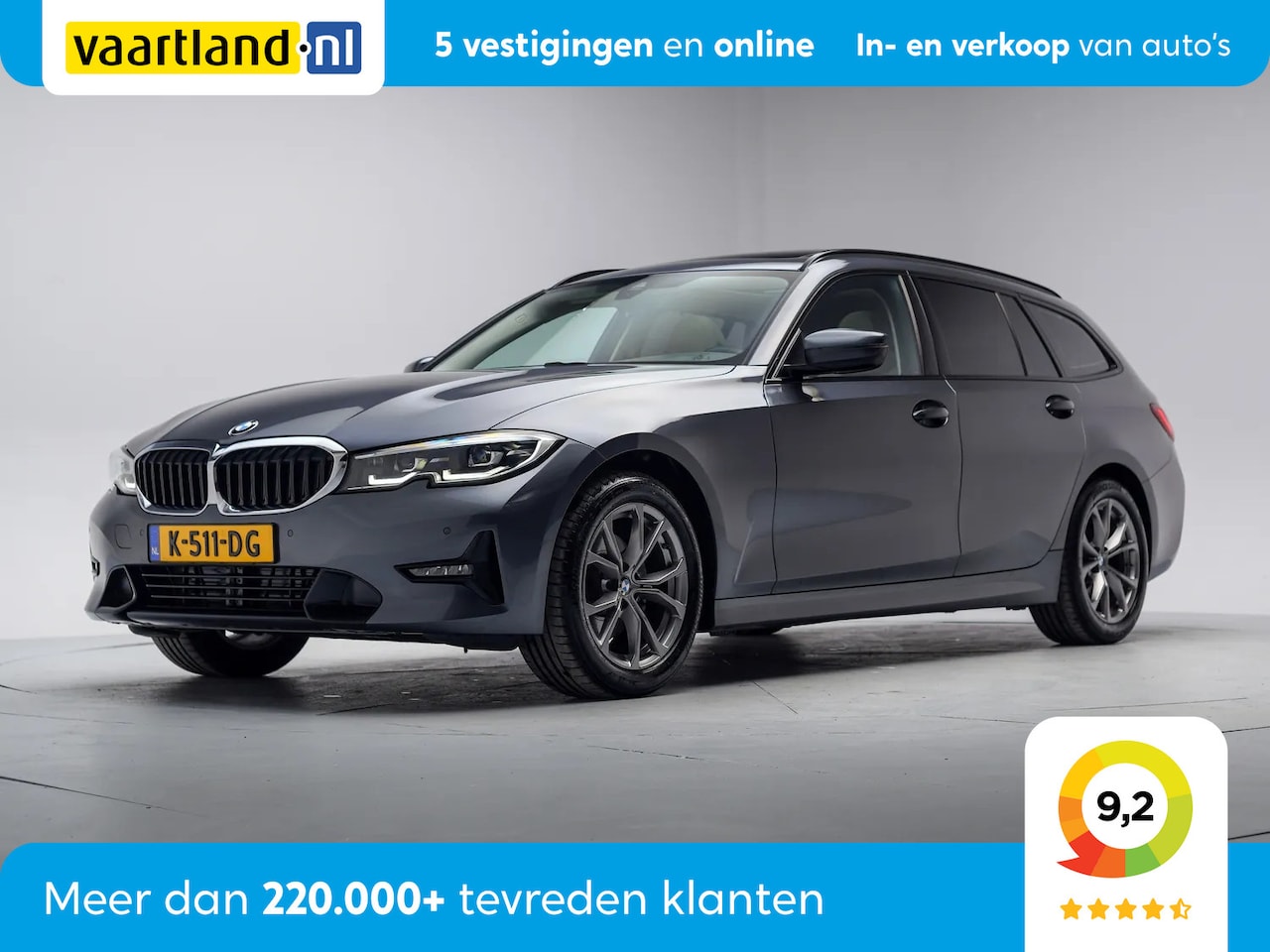 BMW 3-serie Touring - 320i High Executive Sport Aut. - AutoWereld.nl