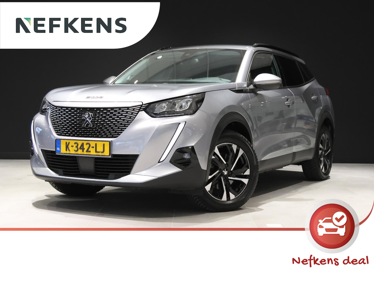 Peugeot e-2008 - SUV EV Blue Lease Allure 50 kWh | Adaptieve Cruise Control | Camera | Carplay | Navigatie - AutoWereld.nl