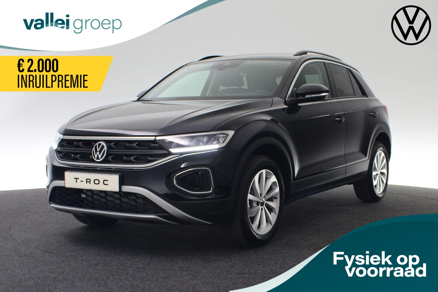 Volkswagen T-Roc - Life Edition 1.0 TSI 85 kW / 116 pk | LED | Camera | Park Assist | Keyless | 17 inch - AutoWereld.nl
