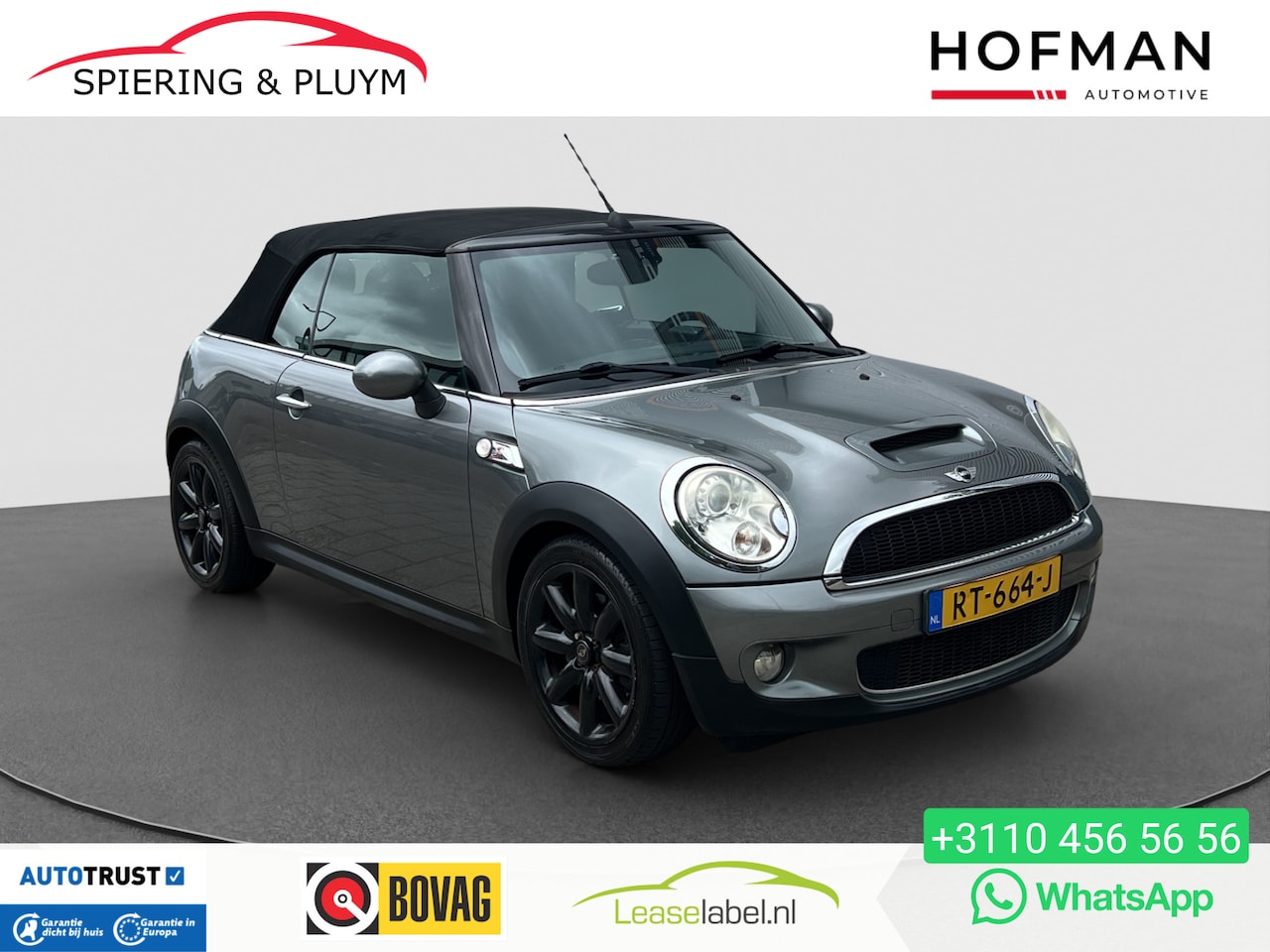 MINI Cabrio - 1.6 Cooper S | APK 7-2026 | 175 PK | Climate | Leder - AutoWereld.nl