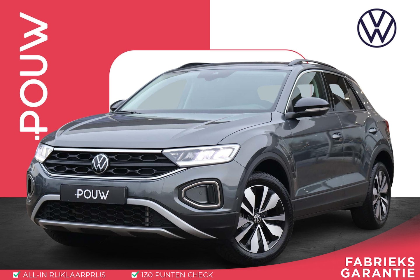 Volkswagen T-Roc - 1.0 TSI 115pk Life Edition | Navigatie | PDC | Stoelverwarming | Android Auto/Apple Carpla - AutoWereld.nl