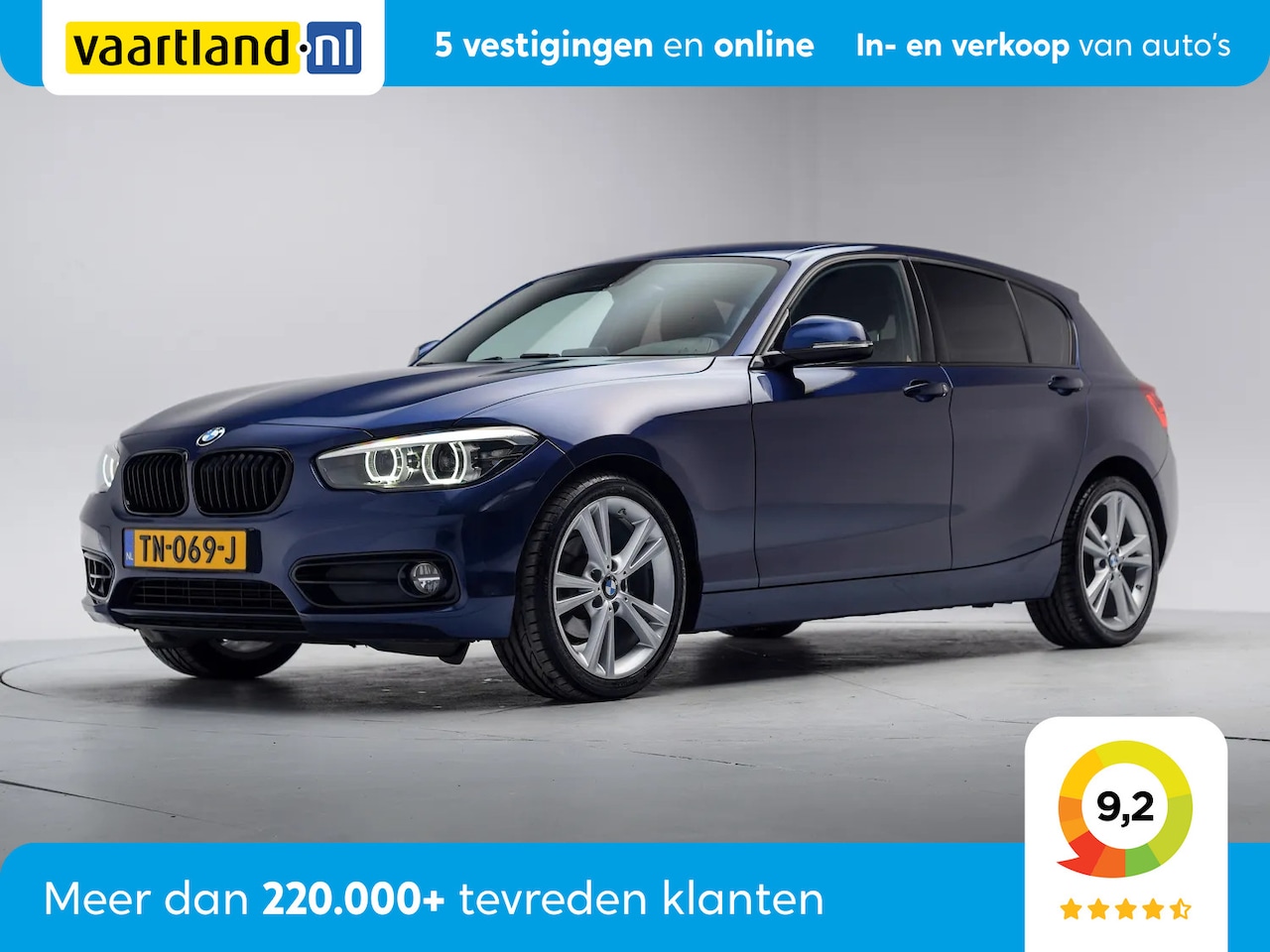 BMW 1-serie - 118i Executive Sport Aut. 5-drs [ LED Navi Sportstoelen ] - AutoWereld.nl
