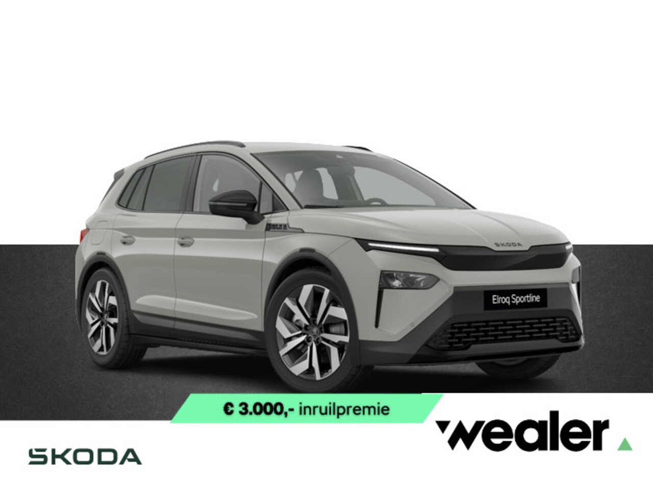 Skoda Elroq - 85 Sportline 286 PK | 20" Lichtmetalen velgen | Side Assist | Camera | Clever Pakket | - AutoWereld.nl