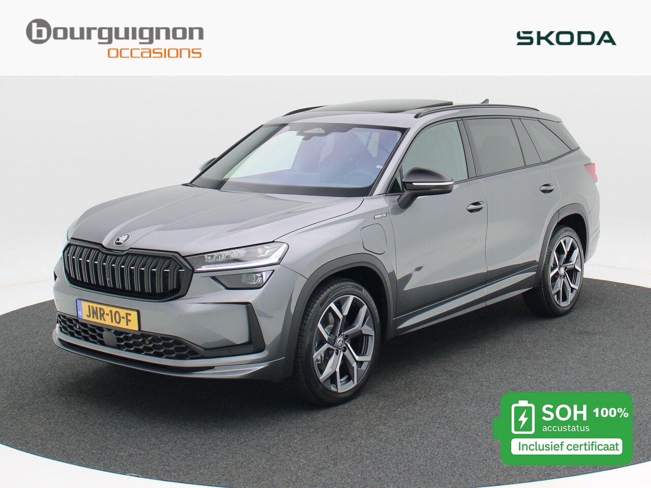 Skoda Kodiaq - 1.5 TSi 204 Pk Automaat PHEV Sportline Business | Panoramadak | Trekhaak | Full LED | 20 I - AutoWereld.nl