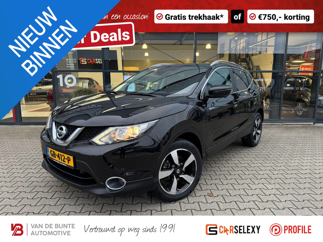 Nissan Qashqai - 1.6 Connect Edition *Trekhaak & Panoramadak* - AutoWereld.nl