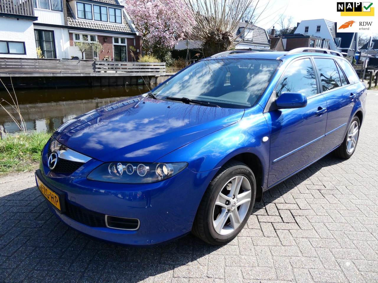 Mazda 6 Sportbreak - 1.8i 120pk LPG-G3 EXPORT ZO MEENEMEN Clima Cruise Trekhaak 1300kg - AutoWereld.nl