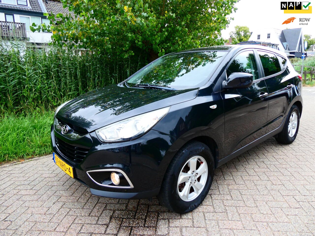 Hyundai ix35 - 2.0i Dynamic 163pk Clima Cruise Trekhaak 1900kg. Historie - AutoWereld.nl