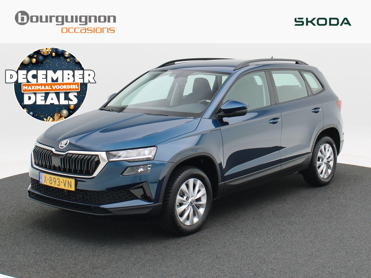 Skoda Karoq - 1.0 TSi Ambition | Airco | Cruise Control | Carplay | Sensoren | Keyless | 16 Inch | 38.46 - AutoWereld.nl