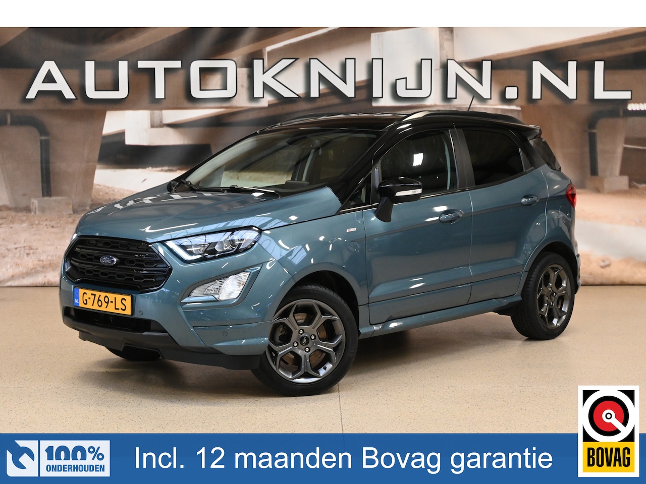 Ford EcoSport - 1.0 EcoBoost 125pk ST-Line | NL-auto | Winter pack | Camera | 100% (Dealer) onderhouden la - AutoWereld.nl